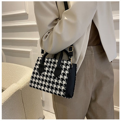 Bolso de Cuadros para Mujer - Bandolera Casual Crossbody - Image 11
