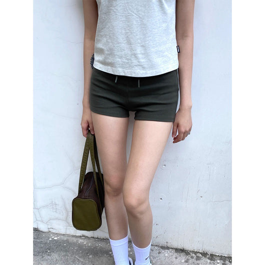 Short Deportivo de Cintura Alta con Bolsillo para Cadera - Yoga y Fitness - Image 4