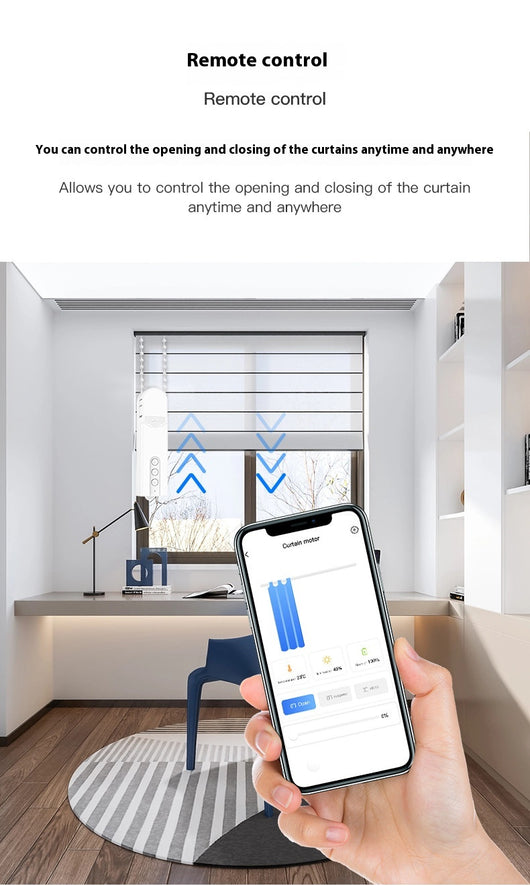 Motor Automático para Cortinas Inteligentes con Bluetooth - Image 10
