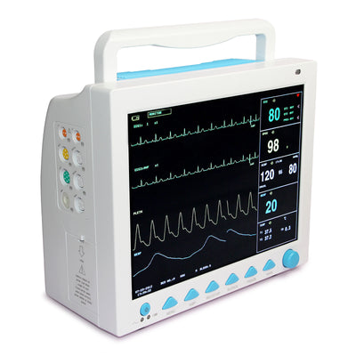 Monitor de Signos Vitales ICU/CCU 12.1" - 6 Parámetros con ECG y SpO2 - Image 3