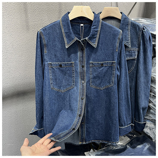 Blusa Retro Estratificada de Moda Casual - Image 13