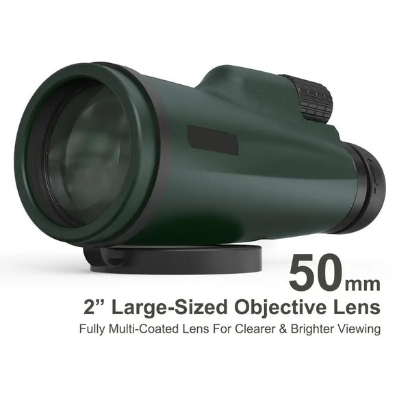 Telescopio Monocular de Alto Aumento con Zoom Profesional