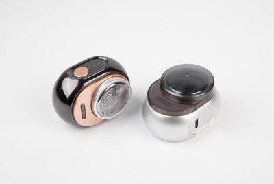 Afeitadora Portátil Redonda Compacta para Hombre - Image 13