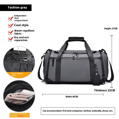 Bolsa de Viaje Organizadora con Compartimento Seco-Húmedo de Gran Capacidad - Image 7