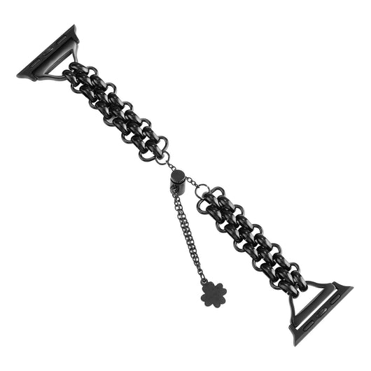 Pulsera de Reloj Acero Inoxidable Doble Fila - Image 4