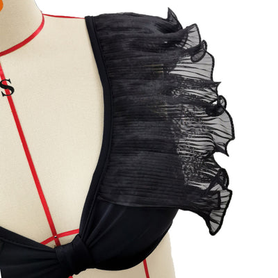 Bikini de Cintura Alta con Diseño Fruncido - Image 21