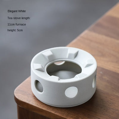 Juego de Té Japonés con Calentador de Cerámica - Image 12