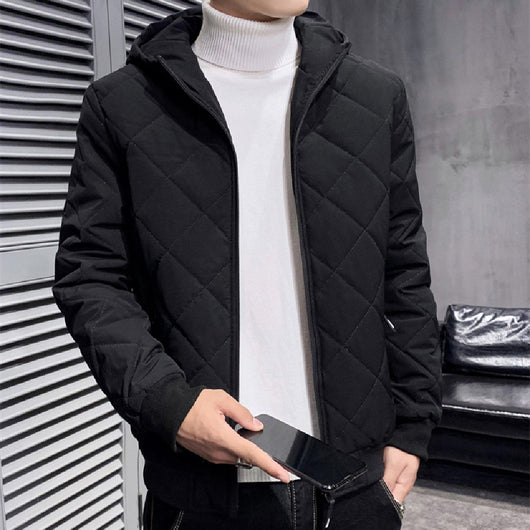 Sudadera de Terciopelo con Capucha para Hombre - Otoño Invierno