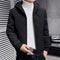 Sudadera de Terciopelo con Capucha para Hombre - Otoño Invierno