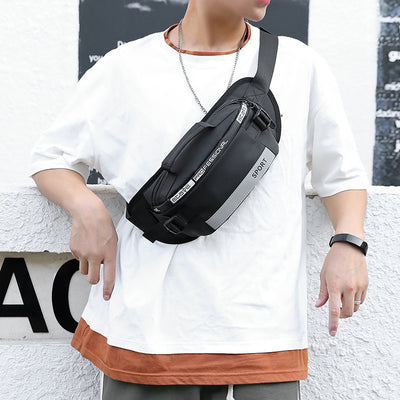 Bolsa Reflectante de Cintura para Hombre - Mochila Crossbody Deportiva - Image 6