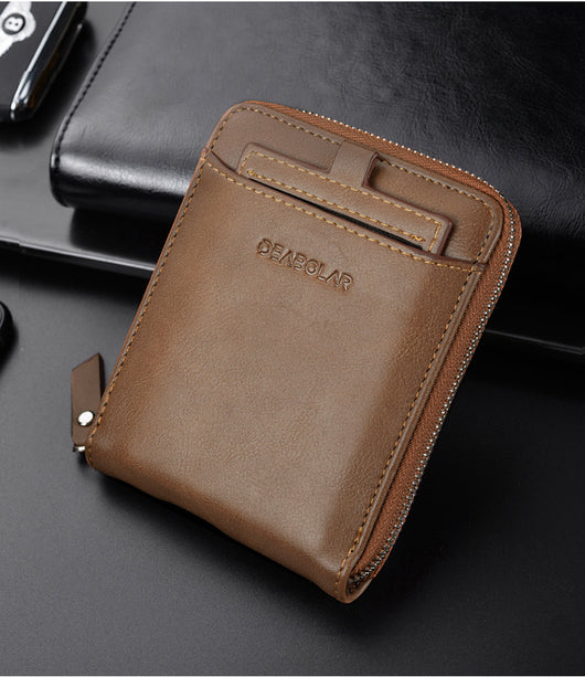 Billetera Retro Multitarjeta con Cierre - Image 20