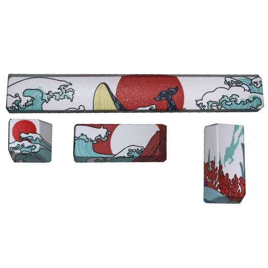 Keycaps PBT Coral Sea - Sublimación de Cinco Caras para Teclado Mecánico - Image 9