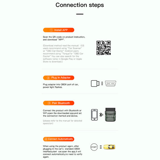 Escáner Bluetooth de Diagnóstico Automotriz OBD - Image 5