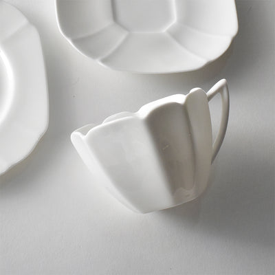 Taza Octagonal Old Shelley Queen Anne - Porcelana Vintage - Image 3