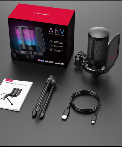 Micrófono Condensador USB para Gaming - PC, PS4 y PS5 - Image 12