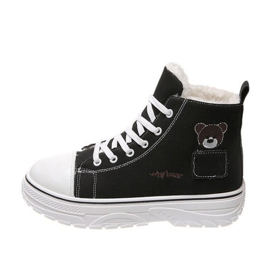 Botas Martin de Moda para Mujer con Tacón Medio y Lona Reforzada - Image 8