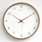 Reloj de Pared Silencioso con Diseño Moderno para Sala