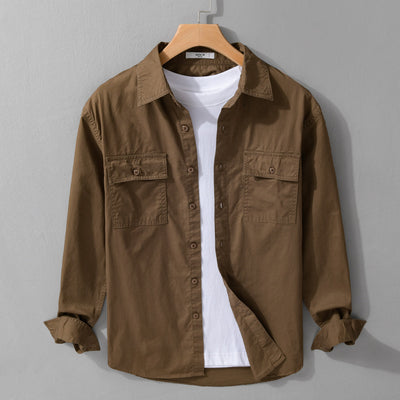 Polo Cargo Casual Hombre Colores Sólidos - Image 6