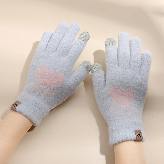 Guantes Térmicos con Pantalla Táctil y Almohadillas de Gato - Image 16