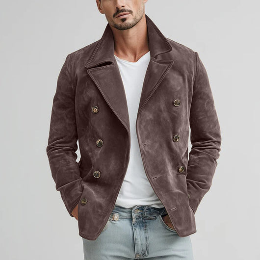 Chaqueta Retro Casual para Hombre - Estilo Vintage Otoño Invierno - Image 5
