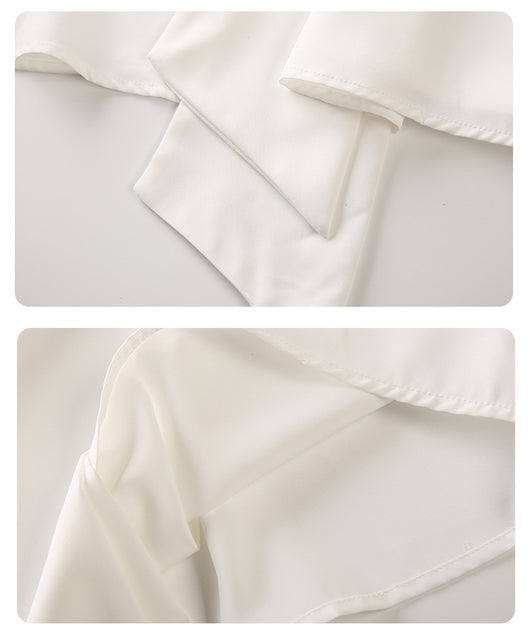 Blusa Elegante con Moño Francés para Mujer - Image 7
