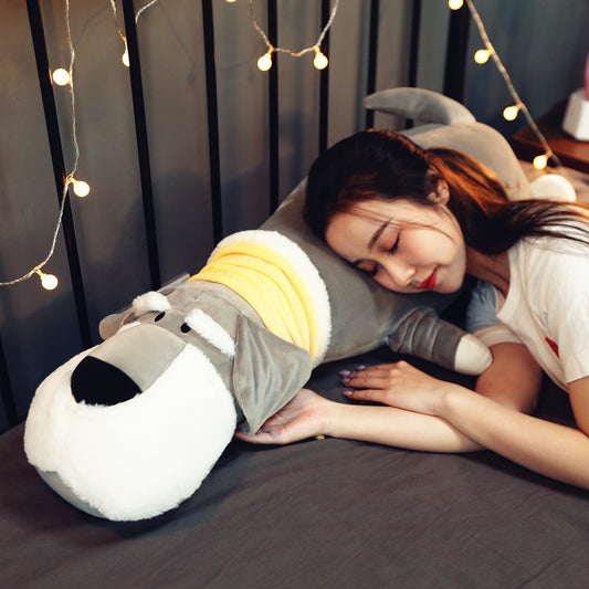Almohada de Pierna Schnauzer de Peluche para Niñas - Image 2