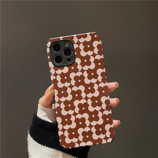 Funda Retro Flores para Teléfono - Protección Suave - Image 9