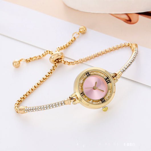 Reloj de Cuarzo para Mujer con Diamantes y Esfera Redonda - Image 2