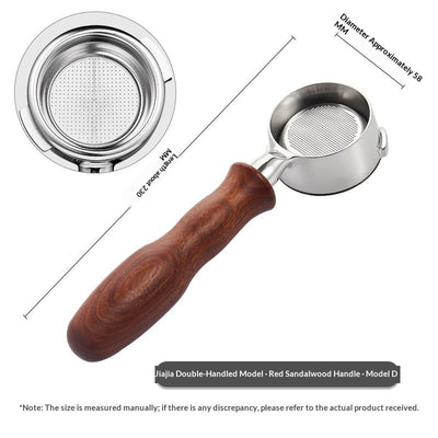Portafiltro sin Fondo Estilo Italiano para Máquinas de Espresso - Image 13