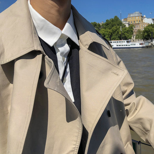 Chaqueta Cortavientos Elegante para Hombre - Estilo Coreano Otoño Invierno - Image 5