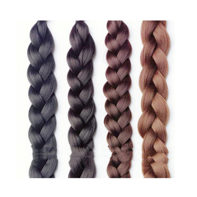 Peluca de Boxeo con Trenza y Clip Antideslizante - Image 6