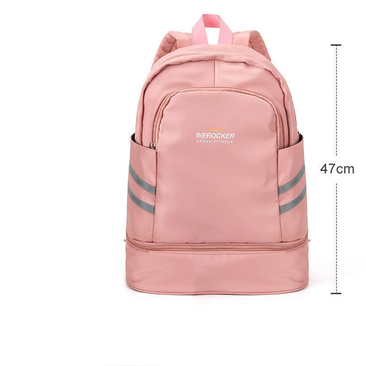 Mochila Portátil con Compartimentos Secos y Húmedos para Mujer - Image 3