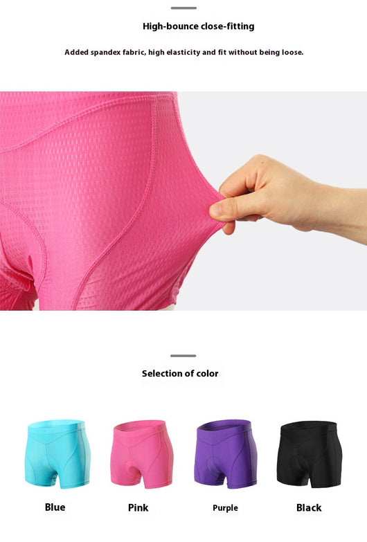 Pantalones Cortos de Ciclismo para Mujer con Tecnología Acolchada y Control de Humedad - Image 18