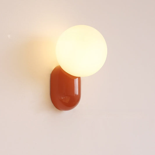 Lámpara Nocturna de Pared Estilo Clásico Crema
