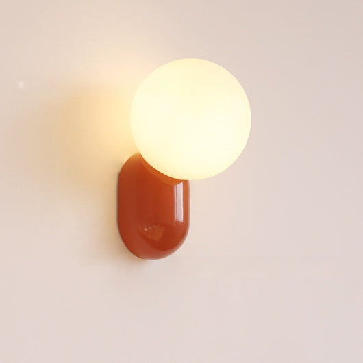 Lámpara Nocturna de Pared Estilo Clásico Crema