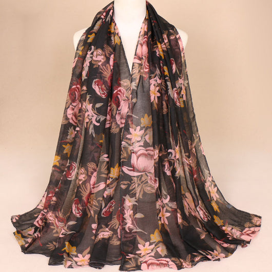 Foulard de Algodón Estampado Bali Ligero Transpirable Multiuso - Image 6