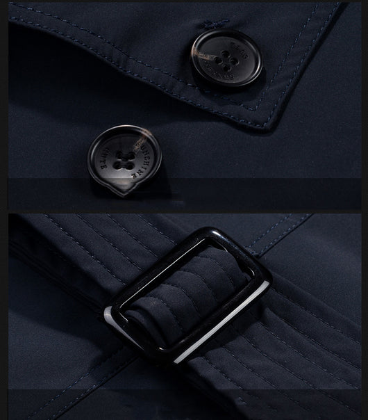Abrigo Ejecutivo de Largo Medio para Hombre - Image 13