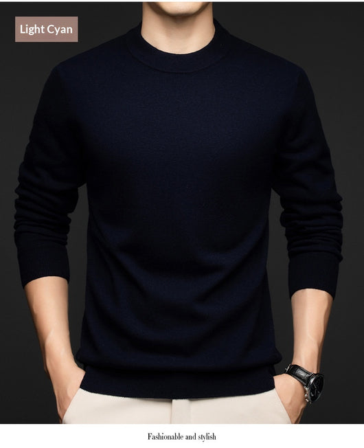 Polera Térmica Básica Cuello Redondo para Hombre - Colores Sólidos - Image 9