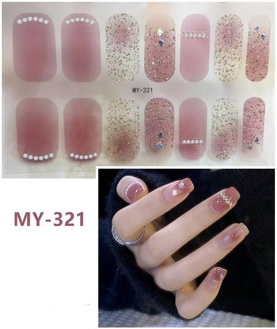 Stickers de Uñas 3D Sin Horno - Impermeables y Duraderos - Image 14