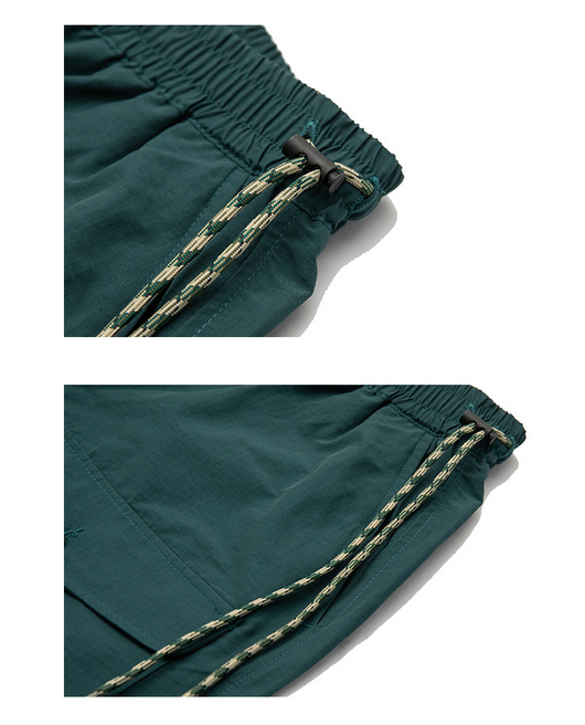 Shorts para Hombre con Bolsillos Laterales y Cintas de Ajuste - Image 14
