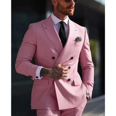Trajes Formales Británicos de Dos Piezas para Hombre Ejecutivo - Image 3