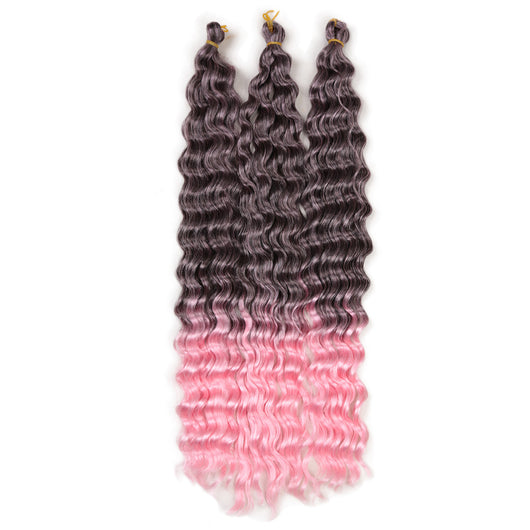 Peluca Ondulada 22 Pulgadas con Patrón Water Wave Africano - Image 10