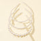 Set de 3 Diademas de Perlas para Mujer, Estilo Versátil y Elegante