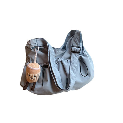 Bolsa Escolar Cruzada de Tela Ultraligera Plisada - Image 5