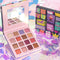 Paleta de 16 Sombras Mate y Metalizadas