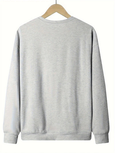Suéter Casual de Cuello Redondo con Estampado de Letras - Image 6