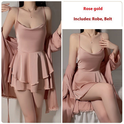 Camisón de Encaje Puro - Conjunto de Lencería Elegante para Casa - Image 29