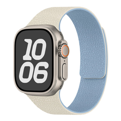 Correa Magnética para iWatch S10 Patrón Litchi Silicona Suave - Image 15