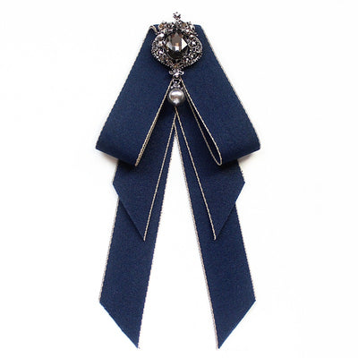 Corbata Moño Blanca Estilo Campus para Uniforme Ejecutivo y Azafata - Image 22