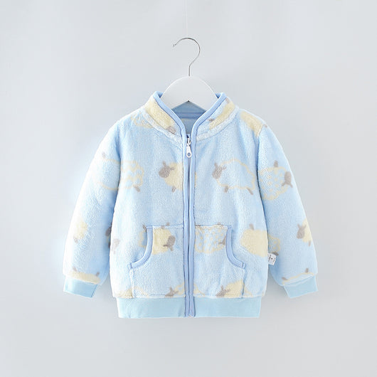 Abrigo Estilo Vaquero Franela para Niños - Image 15